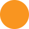 large orange circle
