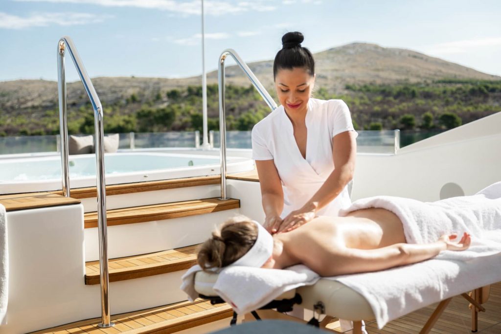 africa I yacht charter massage therapy