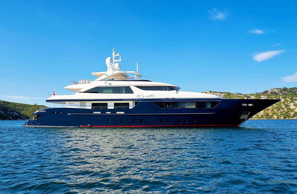 superyachts croatia reve d'or yacht for charter