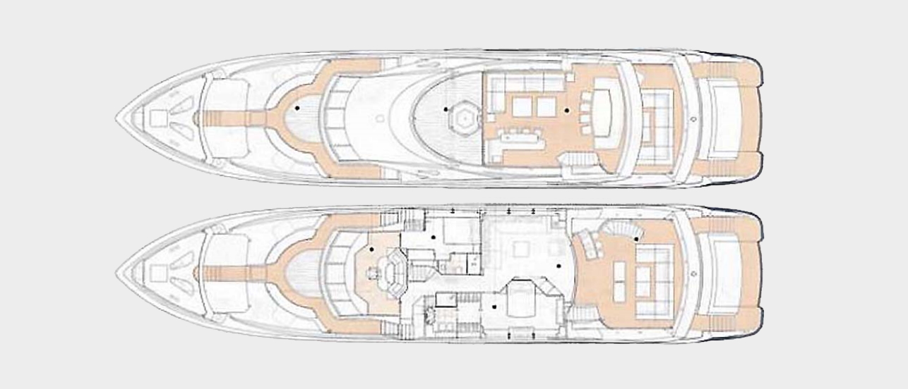 katariina i yacht charter layout
