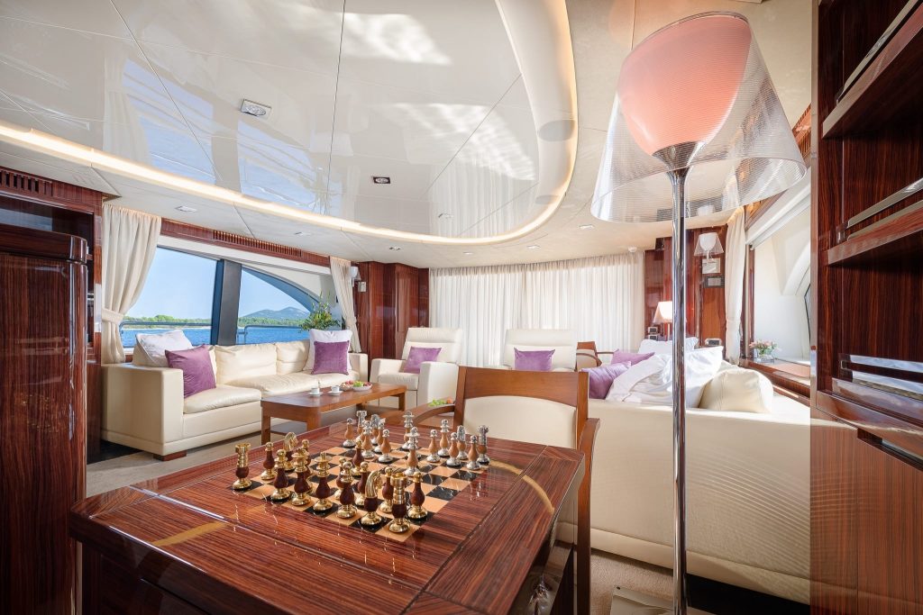 artemy yacht charter chess board