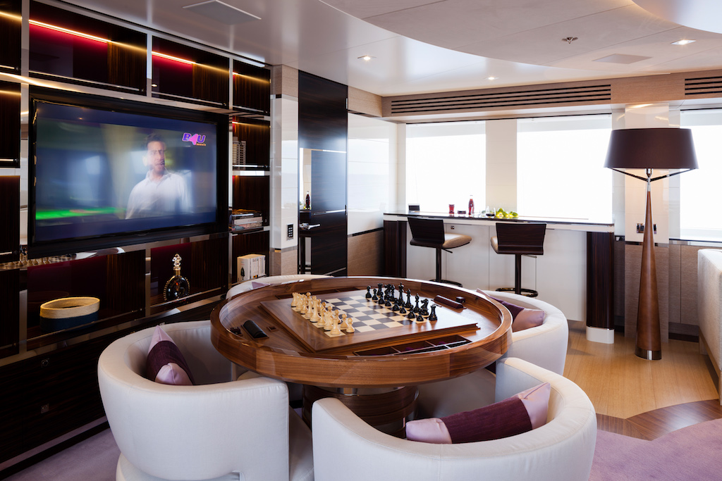 asya yacht charter chess board