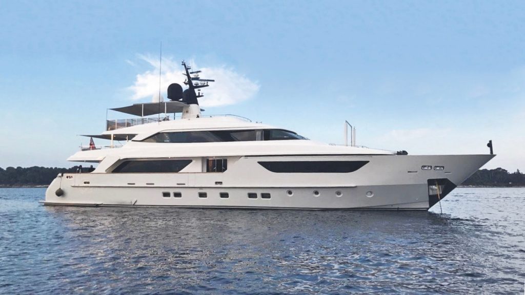 away yacht charter side view