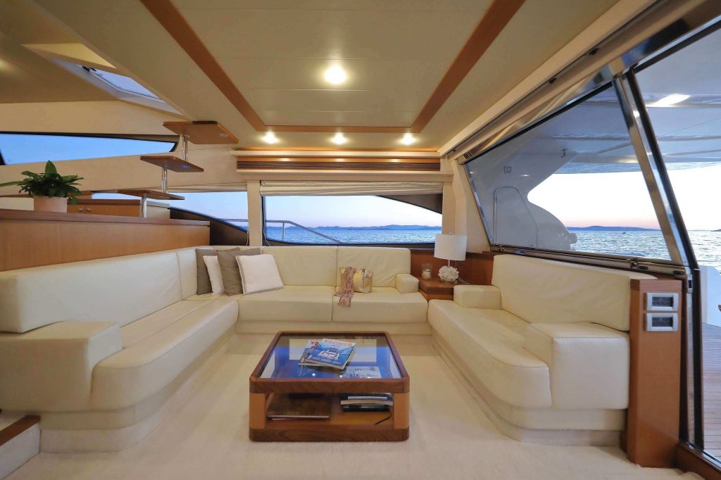 dominique yacht charter interior overview