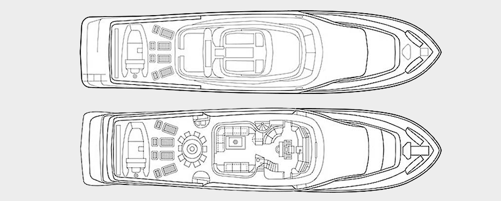 ena yacht charter layout