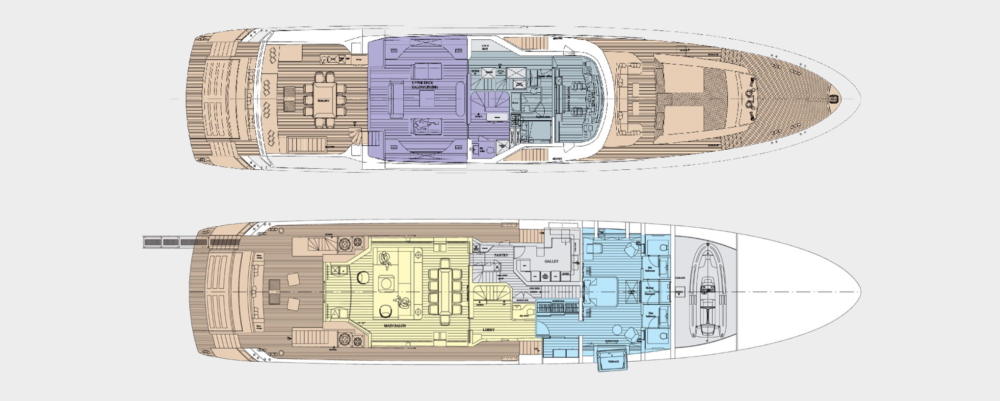 sanctuary yacht charter layout