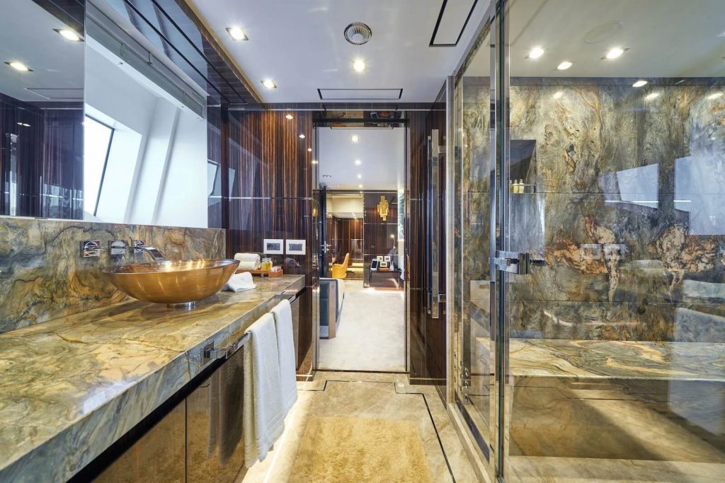 happy me yacht marble suite