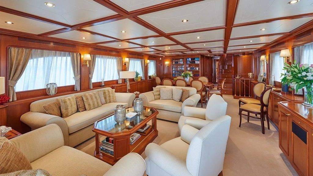 imagine yacht charter main salon