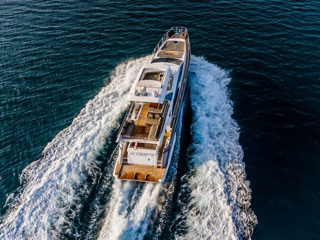 karat II yacht charter cruising in adriatic