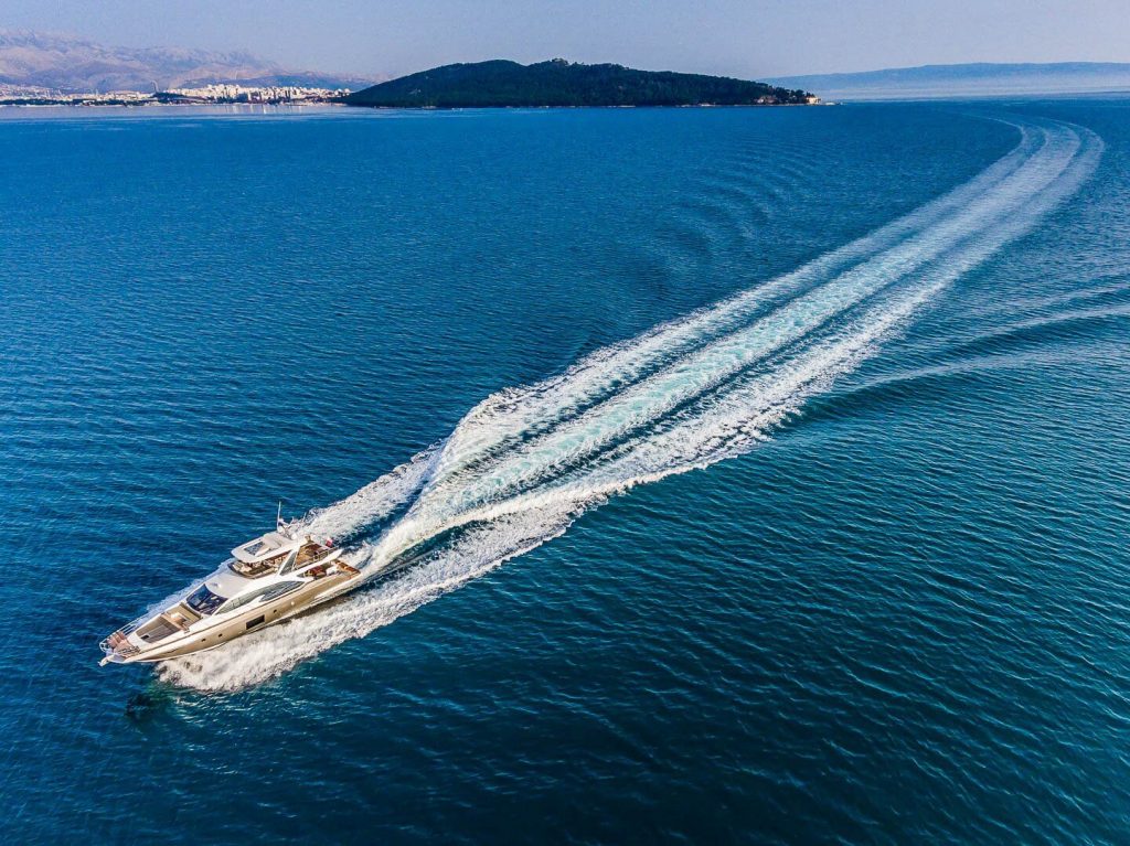 karat II yacht charter cruising in adriatic sea