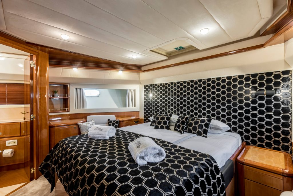 Miss katariina yacht charter vip stateroom view