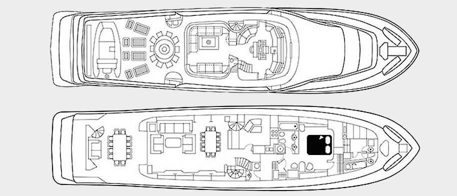 klobuk yacht charter layout