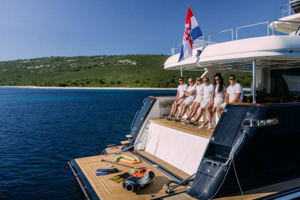 klobuk yacht charter crew members