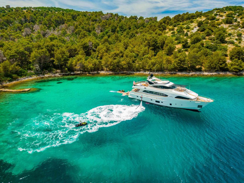 Novela Yacht Charter view from above