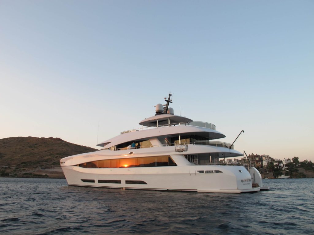 quaranta catamaran yacht charter sailing in the adriatic
