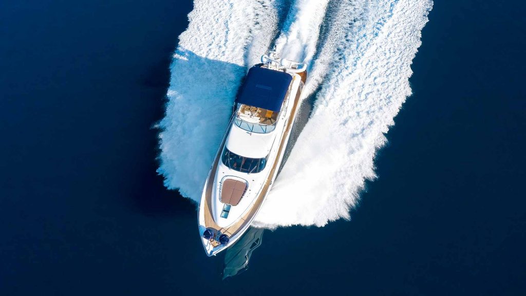 Schatzi Yacht Charter view from above