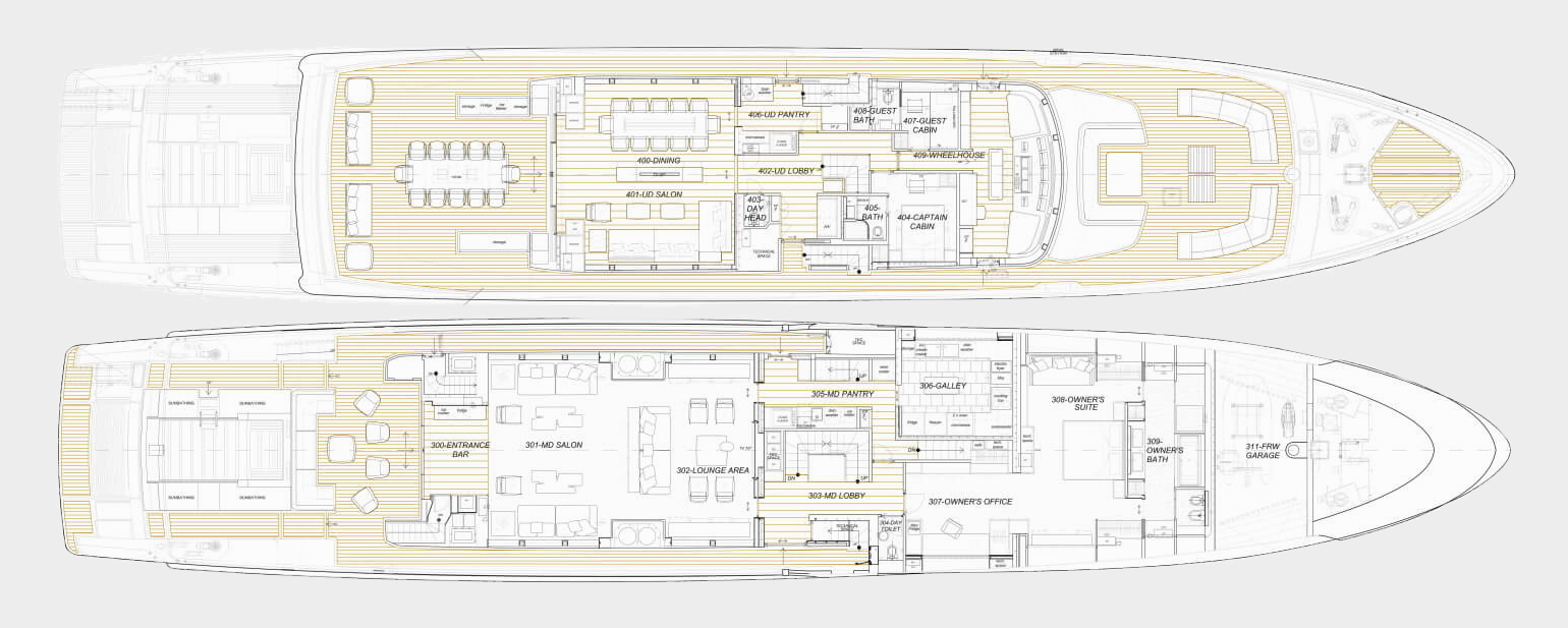 seven sins yacht charter layout