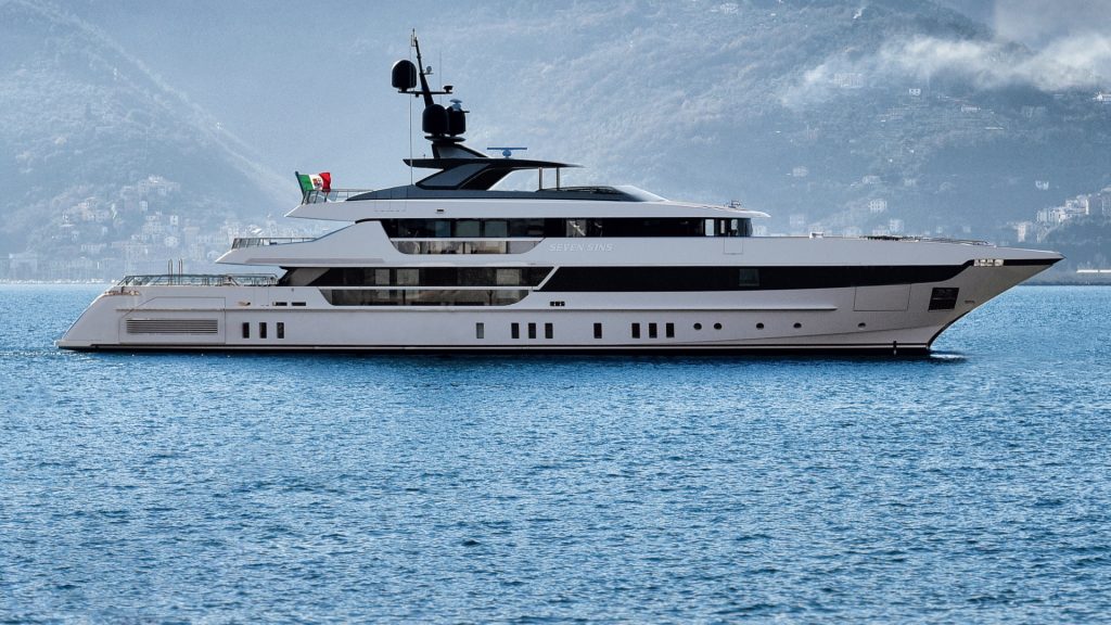 seven sins yacht charter side view