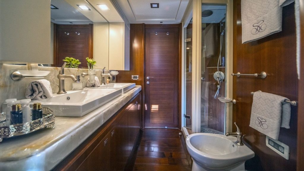 seventh sense yacht charter en suite view