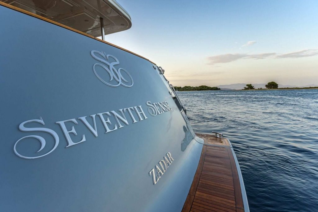 seventh sense yacht charter rear view