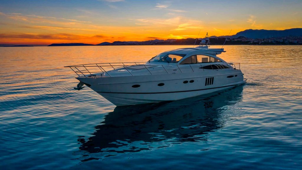 Spice of Life Yacht Charter at sunset