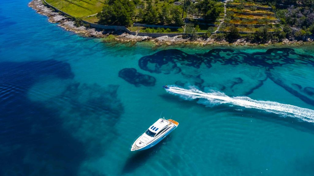 Spice of Life Yacht Charter view from above