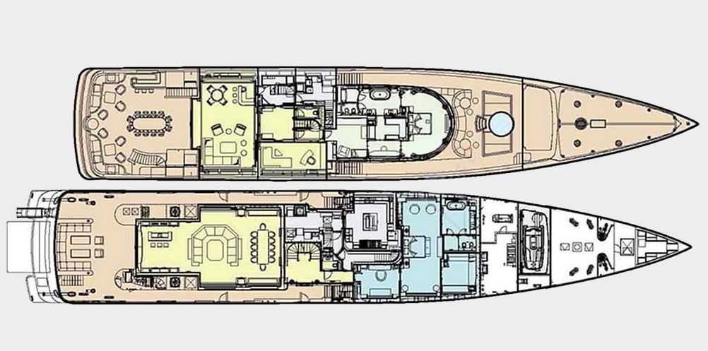 11.11 yacht charter layout