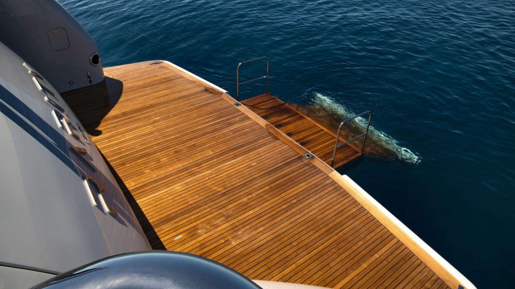 taleya yacht charter swimming platform