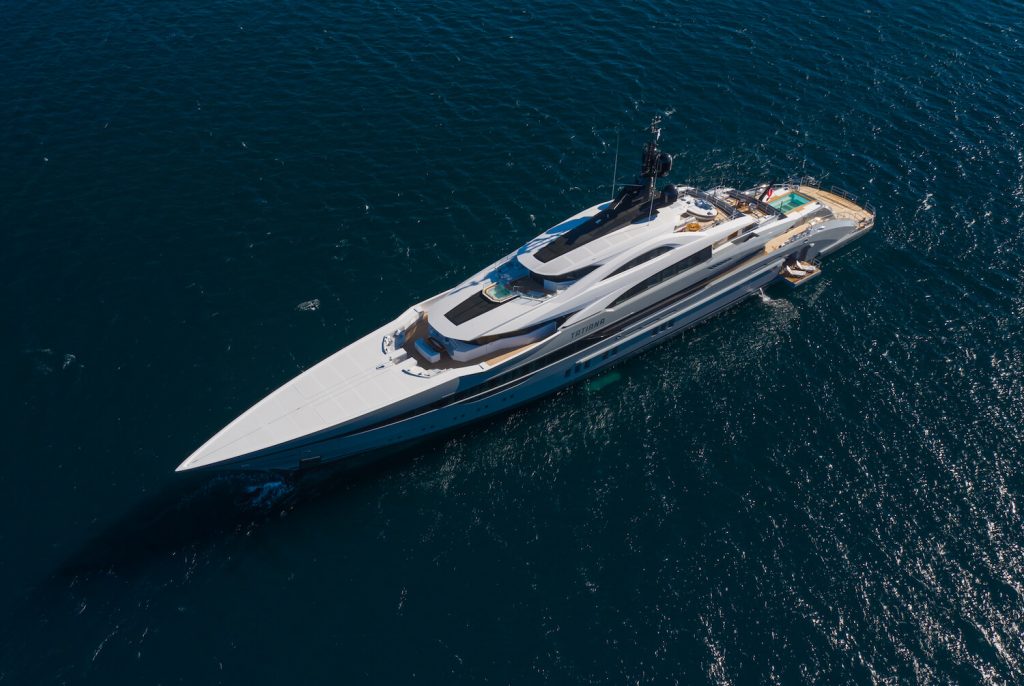 tatiana yacht charter wide angle