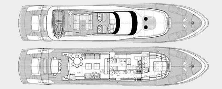 tuscan sun yacht charter layout