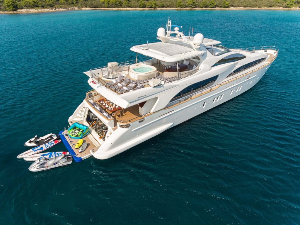 artemy yacht charter anchored in croatia