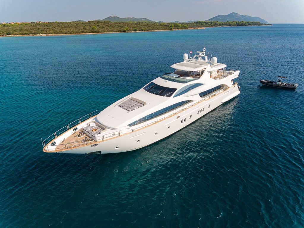 artemy yacht charter anchored in croatia