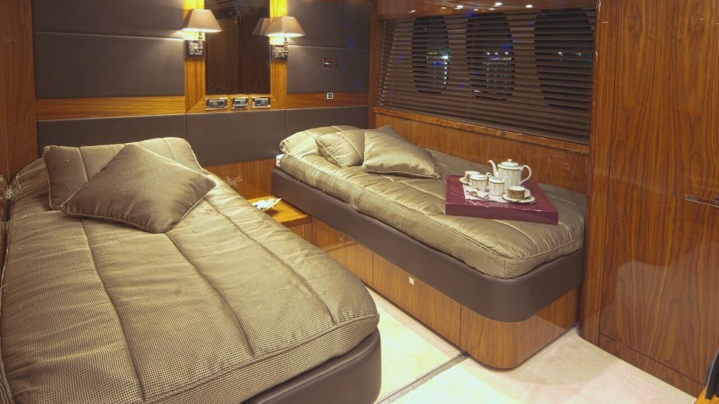 cassiopeia yacht charter twin cabin