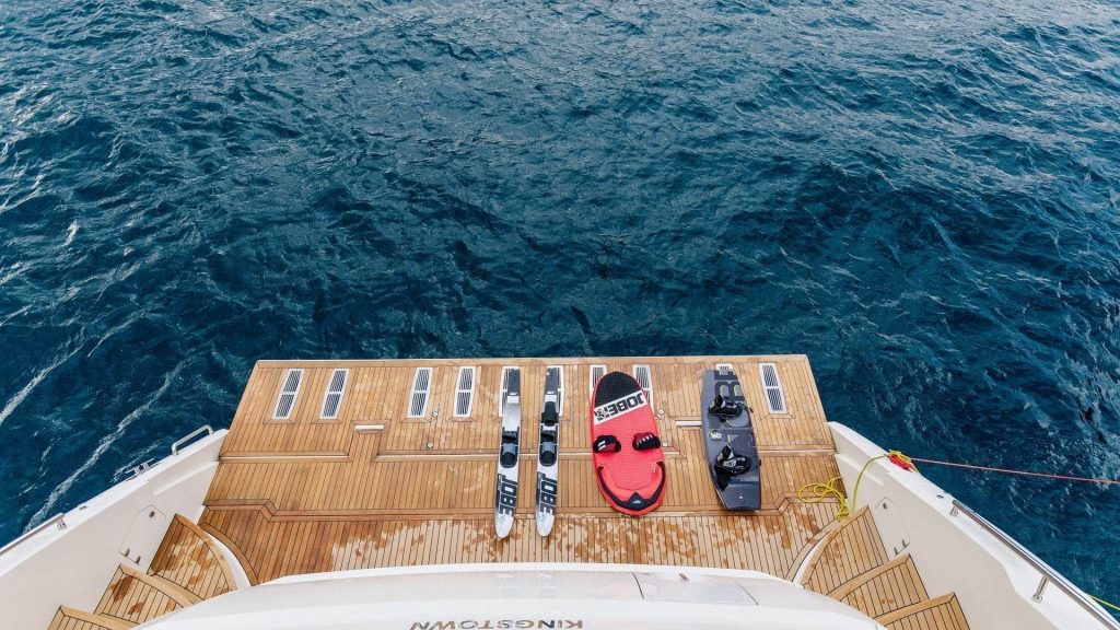 lady mura yacht charter swimming platform