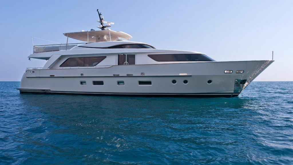 sanlorenzo sd92 yacht charter exterior view