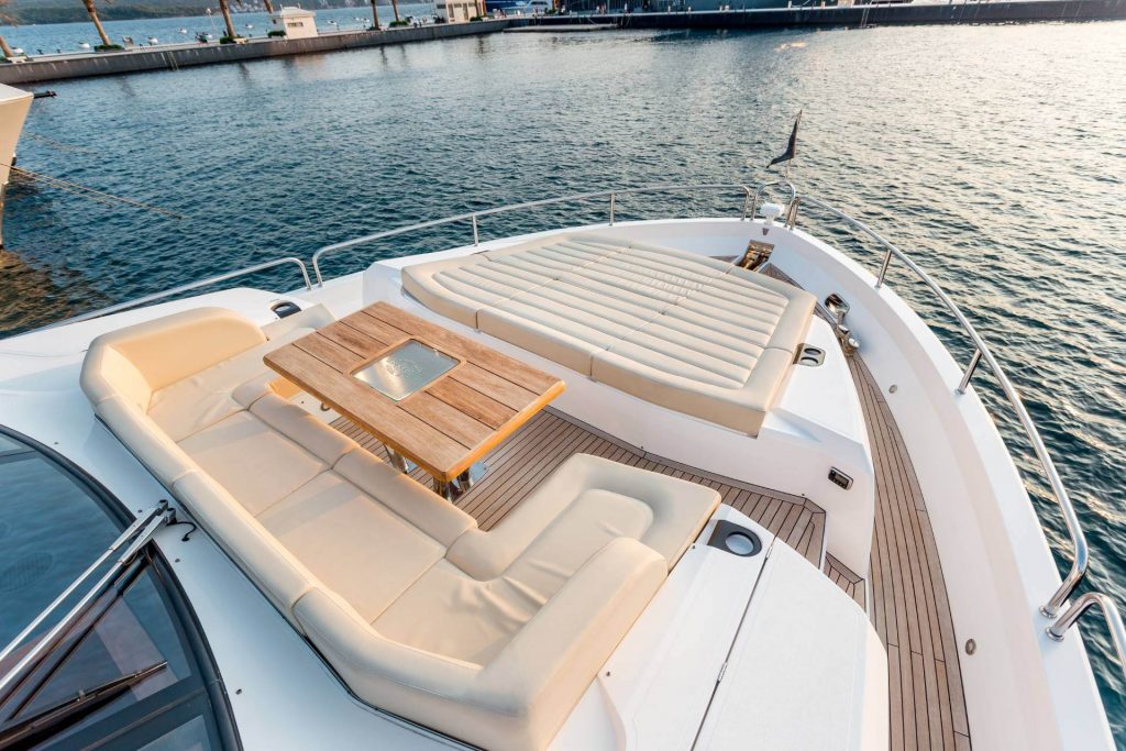 stardust yacht charter bow view