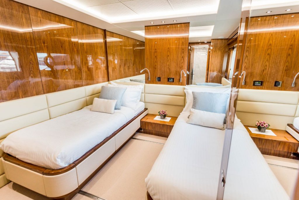 stardust yacht charter twin cabine