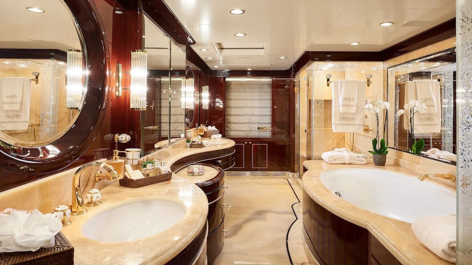reve dor yacht charter vip cabin en suite view