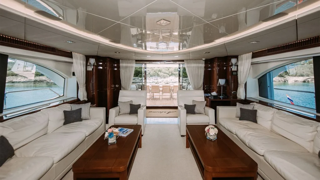 artemy yacht charter main deck salon