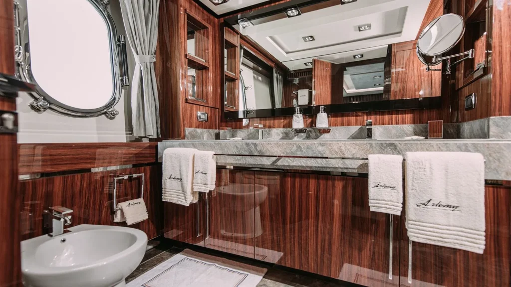 artemy yacht charter master en suite view