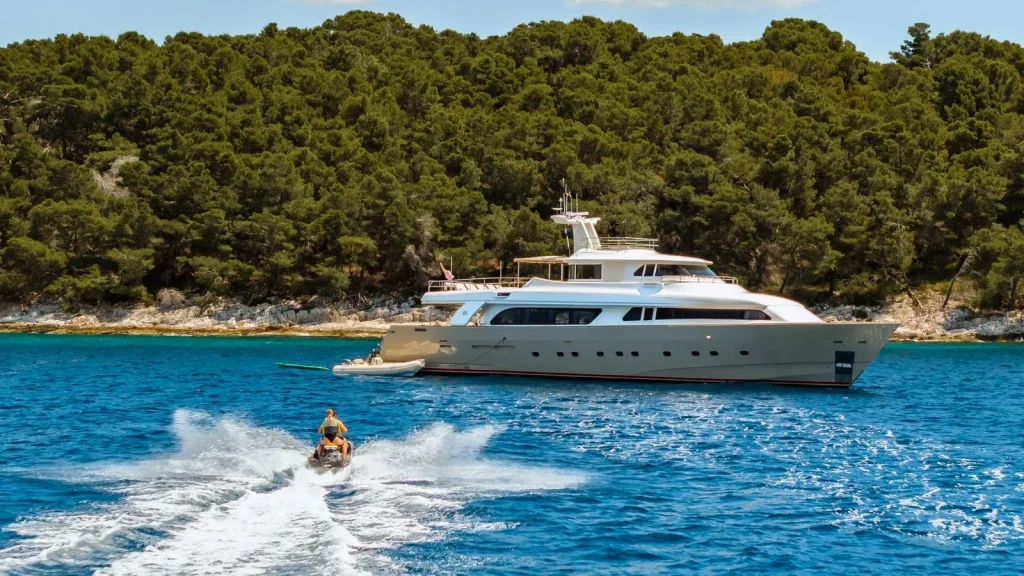 imagine yacht charter jet ski fun