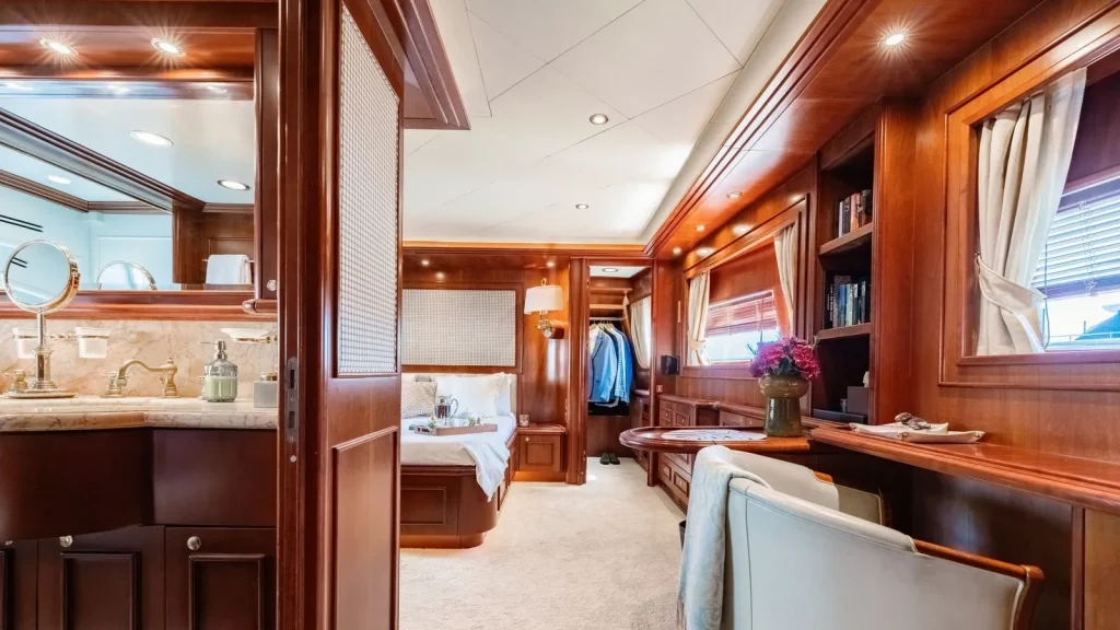 imagine yacht charter main deck master cabin