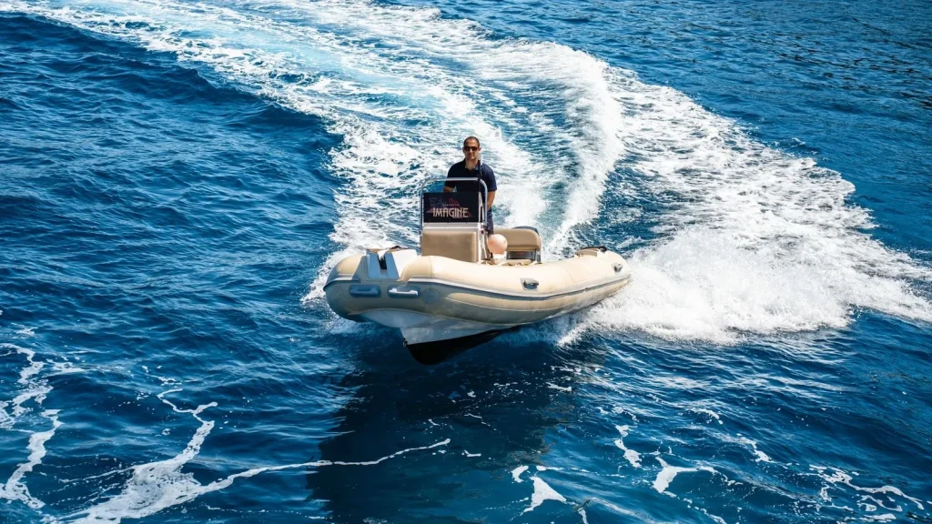 imagine yacht charter tender