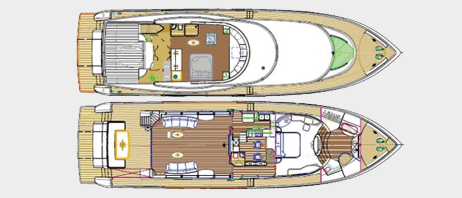 johnson baby yacht charter layout