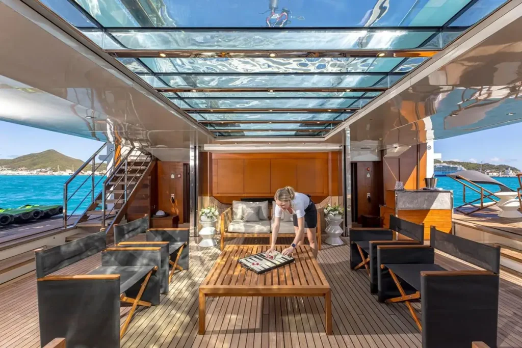 seven sins yacht charter beach club