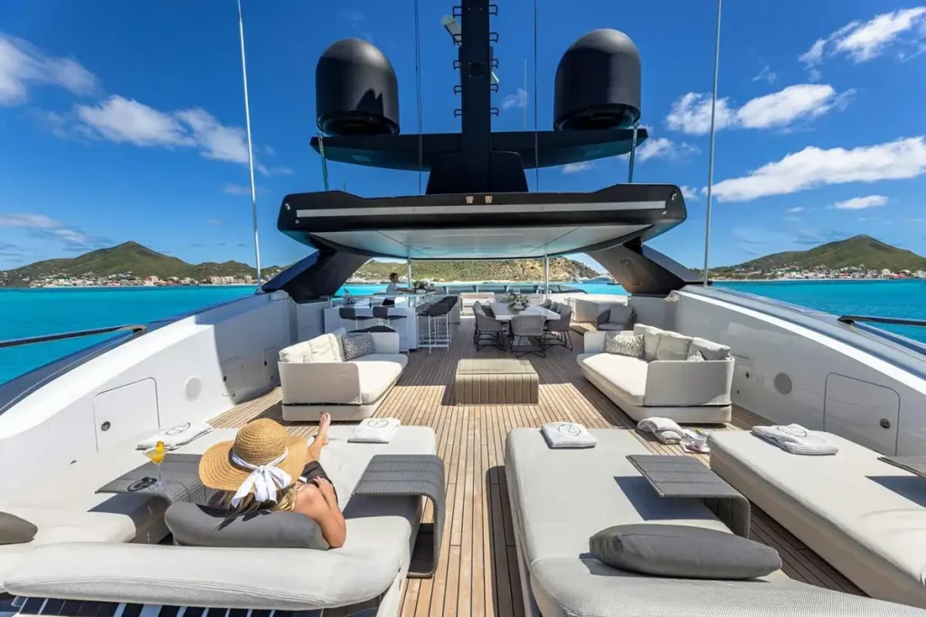 seven sins yacht charter sundeck