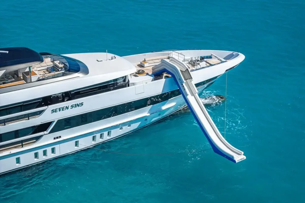 seven sins yacht charter yacht slide