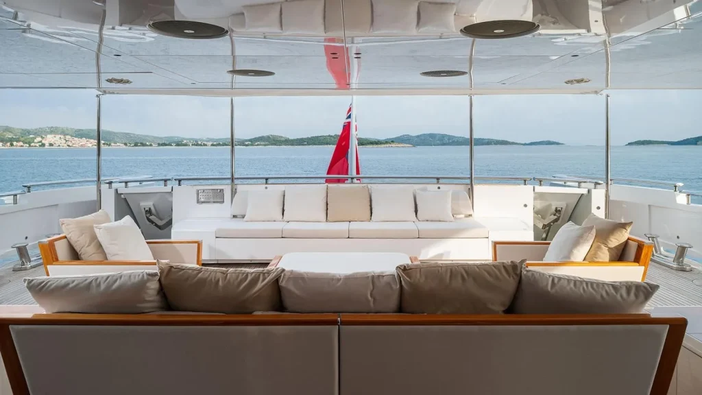 taleya yacht charter main deck aft