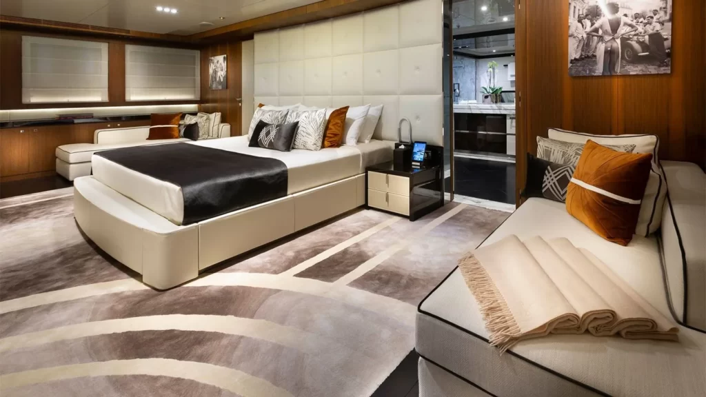 taleya yacht charter master suite