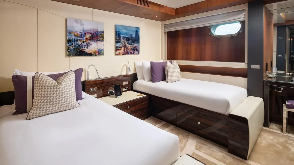 taleya yacht charter twin cabin